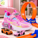 Tênis com Garagem de Carrinho + Pista Radical