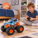 Monster Truck 2 em 1 | Controle Remoto + Pista Lançadora