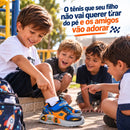 Tênis com Garagem de Carrinho + Pista Radical