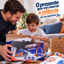 Tênis com Garagem de Carrinho + Pista Radical