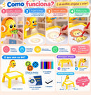 Mesa de Desenhos Com Projetor Para Estímulo Cerebral